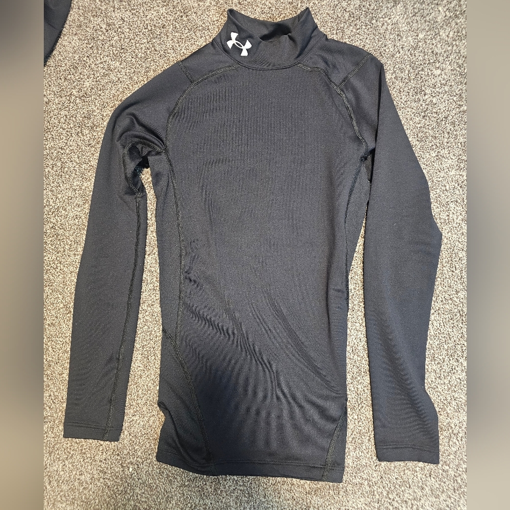 Under Armour Coldgear Compression Mock Neck Shirt